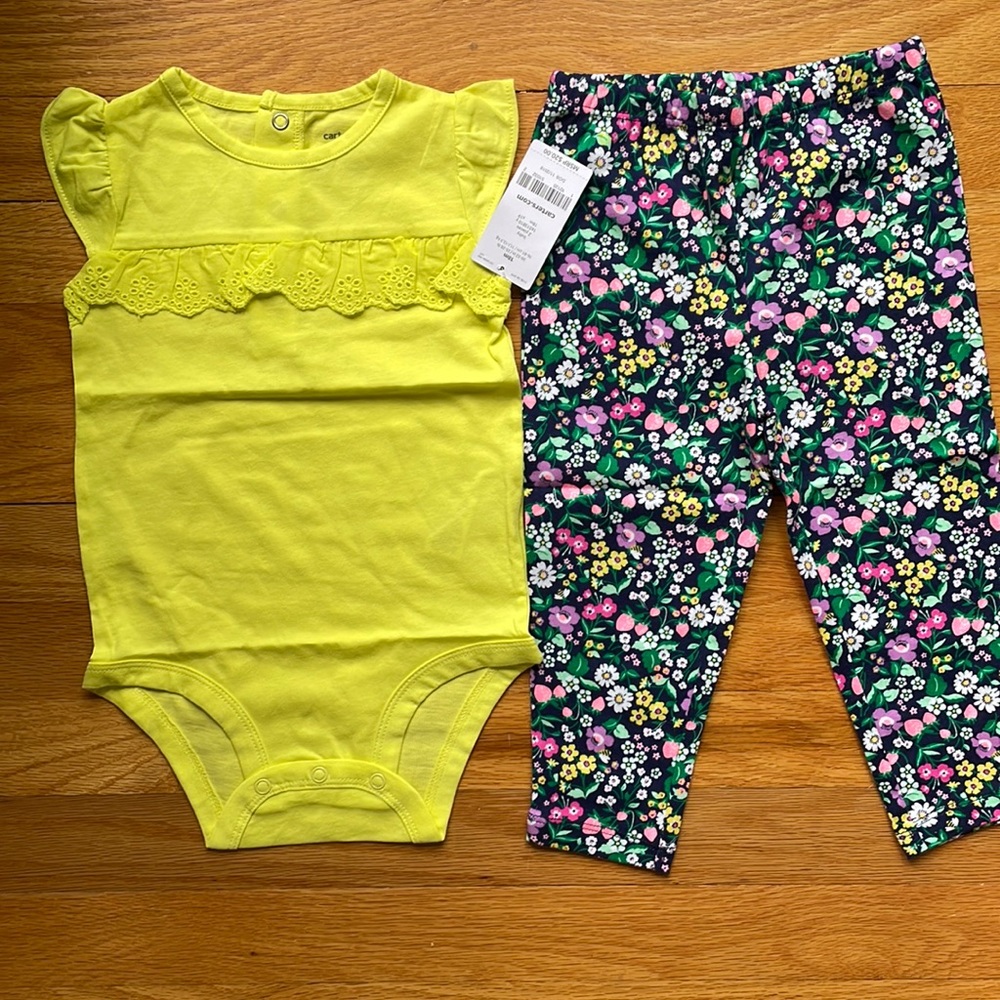 NWT top and bottom set